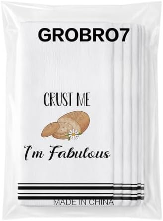 Funny Sourdough Hand Towels, 6 Pack Printed Dish Towels - Image 7