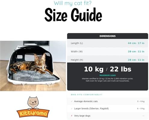Kittyrama Soft-Sided Airline Approved Cat Carrier - Image 6