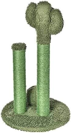 Amazon Basics Sisal Cat Scratching Post, Indoor Cactus Triple Posts - Image 2
