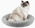 Round Cat Bed Washable Cat Donut Bed by BillionChains