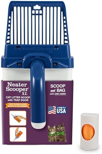 Neater Pet Brands Neater Scooper XL Cat Litter Scoop, 15 Refill Bags – by NeaterPetBrands