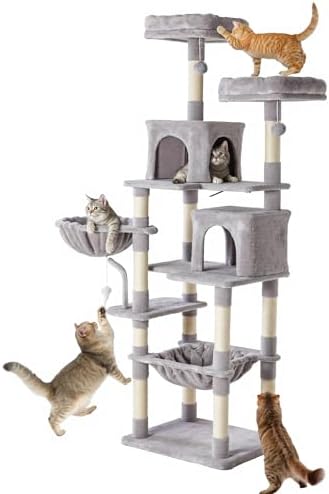 71 Inch Large Cat Tree Tower by Aidoly