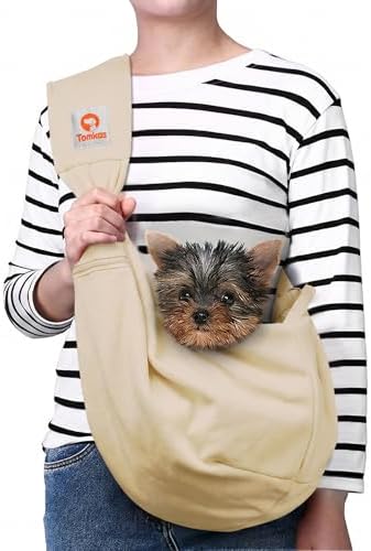 Tomkas Small Dog Sling Carrier by TomkasFORTHELOVEOFPALS