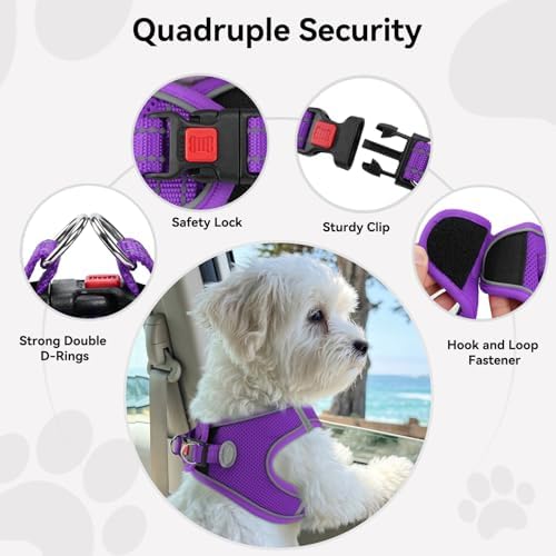 Joytale Step-in Dog Harness, Soft Breathable Mesh - Image 6