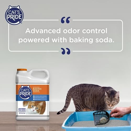 Cat's Pride Baking Soda Lightweight Scented Clumping Liter 10lb - Image 6