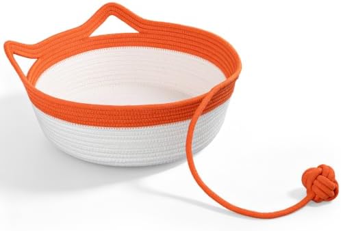 Cotton Rope Woven Cat Bed, Instinct Pet Basket - Image 2
