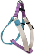 Medium Dog Harness, Adjustable Tri-Color No Pull, Heavy Duty, Easy Walk by Pawhuggies