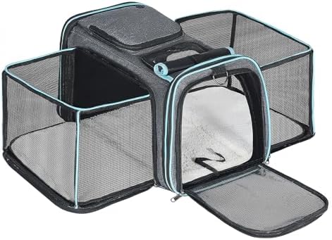 Pesen Expandable Dog and Cat Carrier, Airline Approved, Soft-Sided by Unknown