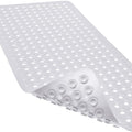 Non-Slip Bathtub and Shower Mats, Power Grip Bath Mat 35 x 16.3 Inch by Linoows