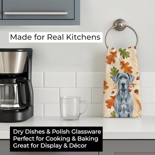 Caroline's Treasures Great Dane Dogs Kitchen Towel 15x25 in - Image 3