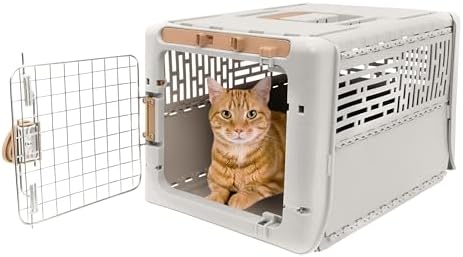 SportPet Designs Collapsible X-Small Pet Travel Carrier, Hard-Sided Kennel - Image 5