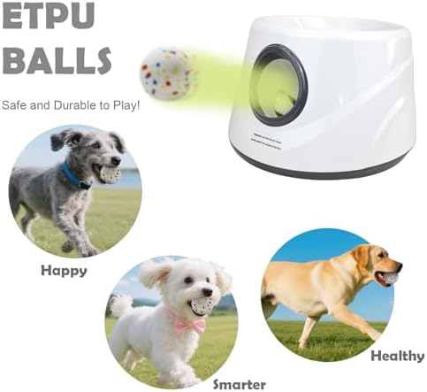 MEKAPLE Automatic Dog Ball Launcher, Upgraded Interactive Dogs Balls Thrower - Image 2