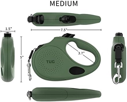 TUG Oval 360° Tangle-Free Retractable Dog Leash - Image 2