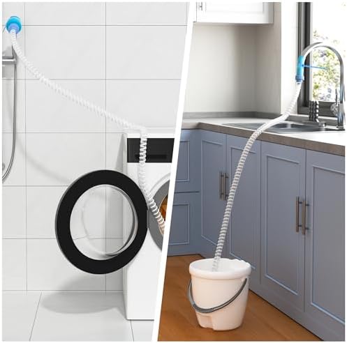Slip-On Dog Shower Attachment for Bathtub Faucet, Ear-Tab Zip-Tie Connector - Image 5