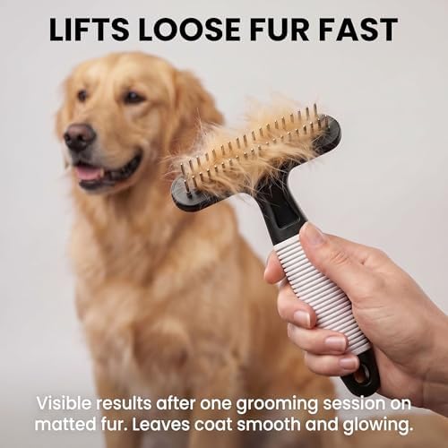 POODLIE Poodle Pet Dog Grooming Rake | Dematting Tool - Image 5