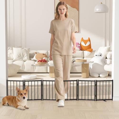 Snuowu 16" Freestanding Short Dog Gate by SNUOWU