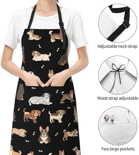 Waterproof Apron For Adults Chef Bib - Image 4