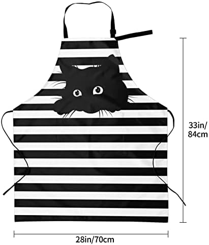 Perinsto Waterproof Apron With 2 Pockets Kitchen Chef Aprons Bibs - Image 3