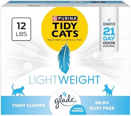 Purina Tidy Cats Lightweight Scented Cat Litter, 12 lb. Box by PurinaTidyCatsLitter