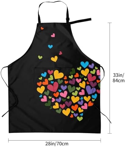 Art Apron with Pocket for Women Men - Image 5