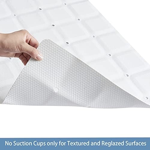 Webos Foldable Silicone Bathtub Mat: Jumbo Size Heavy Duty Safety Bath Mat - Image 4