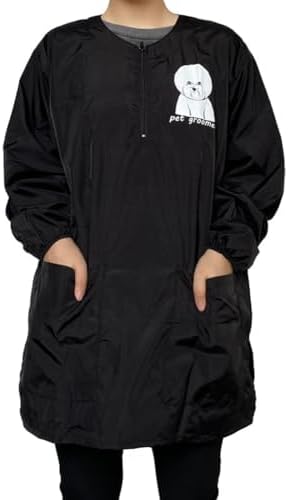 Dog Grooming Smock Water Resistant Hair Proof by Unknown