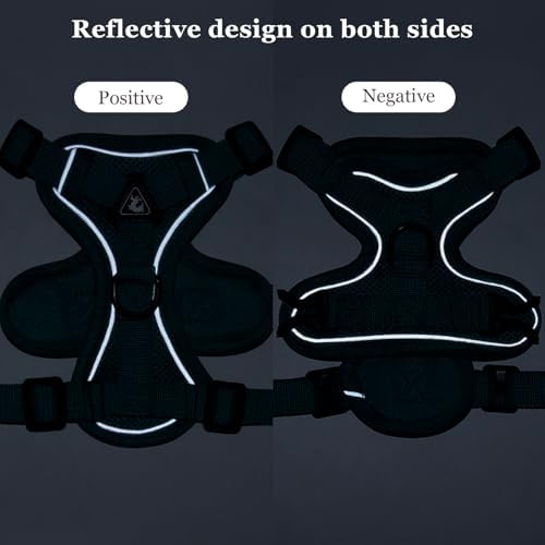 Wanheart cat Chest Harness and Leash, Anti-Escape Adjustable Soft mesh cat - Image 4