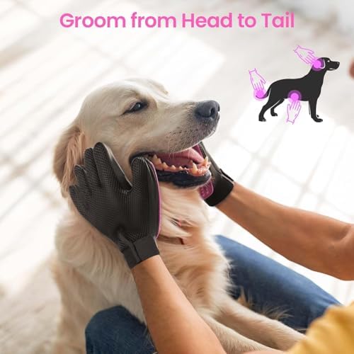 Pet Hair Removal Glove with 255 Silicone Tips - Image 4