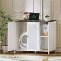 Large Cat Litter Box Enclosure for Automatic Litter Boxes, Hidden Litter Box by AboutBrand