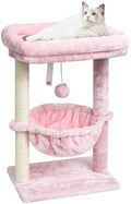 SYANDLVY Small Pink Cat Tree for Indoor Cats, Activity Tower for Kittens by SYANDLVY