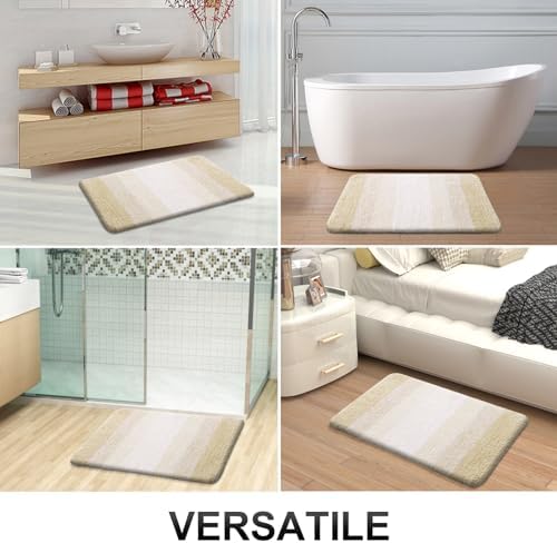 OLANLY Bathroom Runner Rug 54x24, Extra Soft Absorbent Microfiber Bath Rugs - Image 6