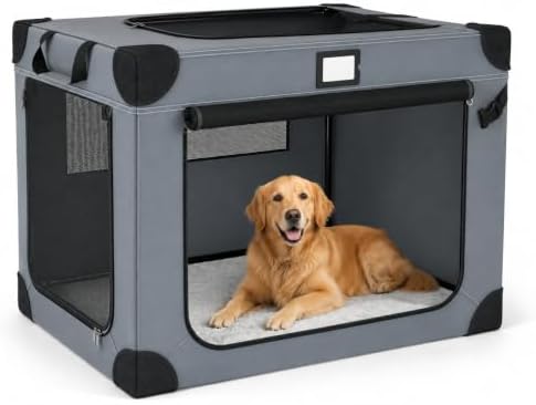 36 Inch Collapsible Soft Dog Crates by Unknown
