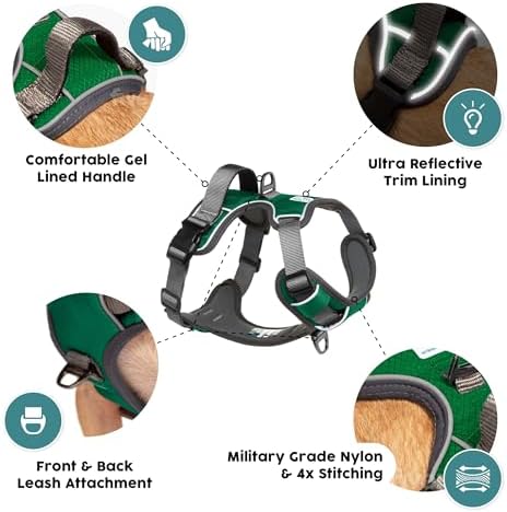 Embark No Pull Dog Harness, Reflective Adjustable Training Vest, No Choke - Image 3