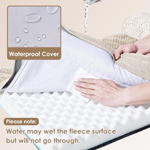 EHEYCIGA Orthopedic Dog Bed Medium Size, Memory Foam Dog Bed - Image 3