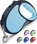 Retractable Dog Leash 16Ft/5M for Small Medium Dogs, Light Blue by Slognny