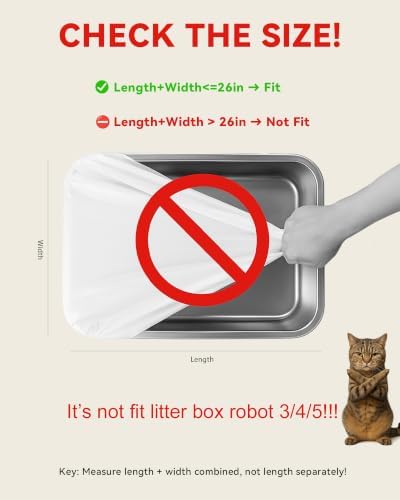 150 Count Cat Litter Box Bags for Automatic Cat Litter Box - Image 4