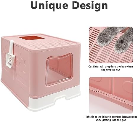 XL Foldable Cat Litter Box - Image 4