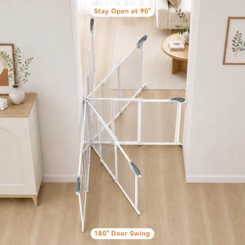 27"-42" Extra Wide Dog Gates for Doorways - Image 6