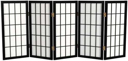 2 ft. Short Desktop Window Pane Shoji Screen by RedLantern