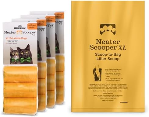 Neater Pets Neater Scooper XL Size Extra-Capacity Waste Bags, Refill Bags by NeaterPetBrands