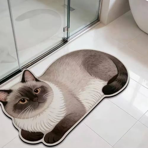 3D Realistic Dog Shaped Bath Mat & Floor Rug - Image 2