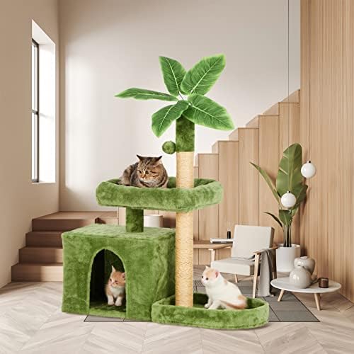 31.5inch Small Cat Tree Tower Condo - Image 6