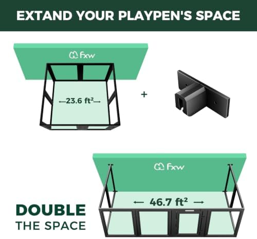 FXW AuraSpace Acrylic Dog Playpen - Image 4