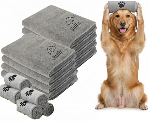 Dog Towel Keeps Your Pet Cozy After Every Use – Microfiber Towels by SnifitPetProducts