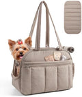 BAGSMART Dog Purse Carrier for Small Dogs Up to 13lbs Puppy Travel Tote Bag by BAGSMART