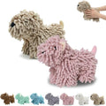 2Pcs Chenille Dog Hand Towel Fuzzy Ball Dog Towel Animal Hand Towels by FAGOBI