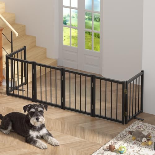 Snuowu 16" Freestanding Short Dog Gate - Image 7