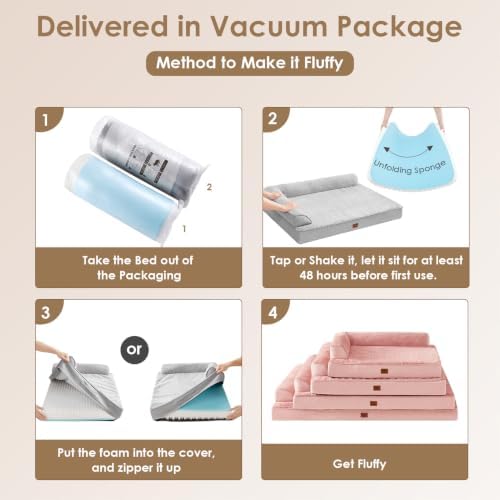 EHEYCIGA Large Dog Bed Memory Foam - Image 6