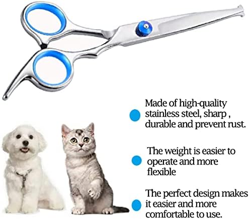 Dog Grooming Scissors, Stainless Steel Pets Grooming Shears - Image 3