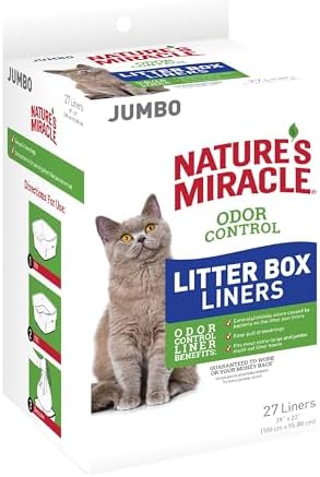 Nature's Miracle Odor Control Cat Litter Box Liners by NaturesMiracle